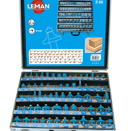 Coffret méches défonceuse Leman