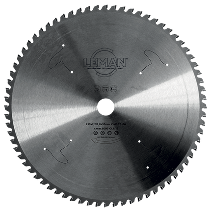 Lame de scie circulaire Leman gamme expert spécial inox