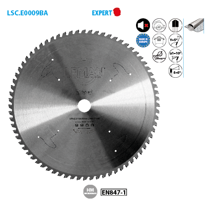Lame de scie circulaire Leman gamme expert spécial inox