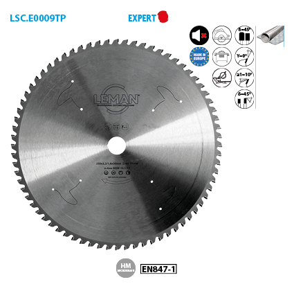 Lame de scie circulaire Leman gamme expert spécial inox