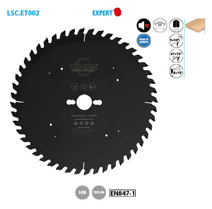 Lame de scie circulaire universelle Leman gamme expert