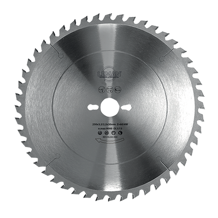 Leman formatting circular saw blade