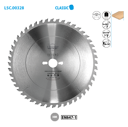 Leman formatting circular saw blade