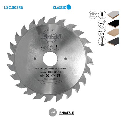 Inciseur extensible Leman 80 mm