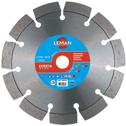 Leman expert range diamond disc for grooving machine