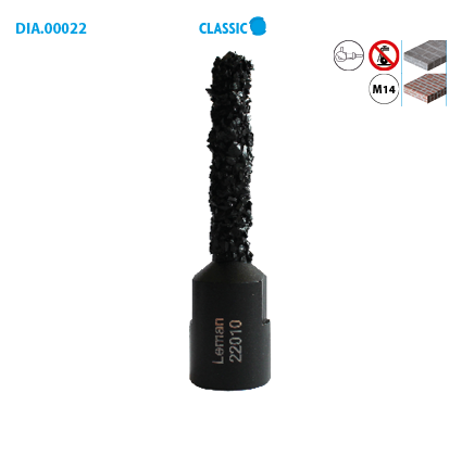 Fraise à déjointoyer 10 mm – M14 – Leman