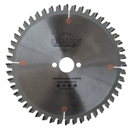 160 mm Leman blade for portable machines