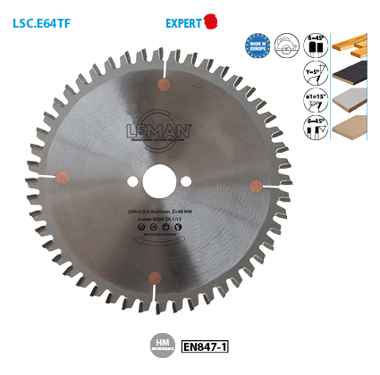 160 mm Leman blade for portable machines