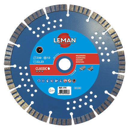 Leman masonry diamond disc