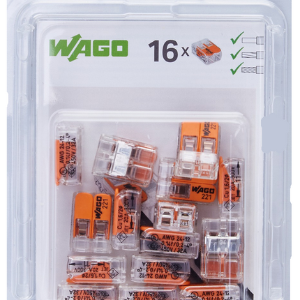 Wago-Hebelanschlussklemme