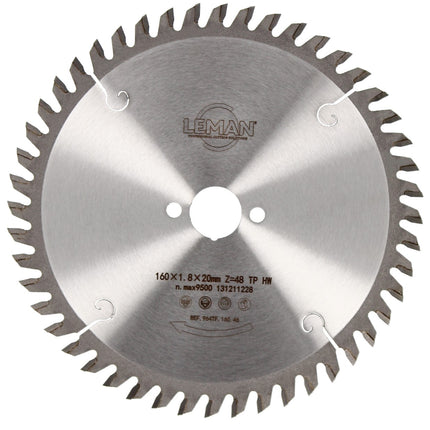 Leman finishing blade for portable machines
