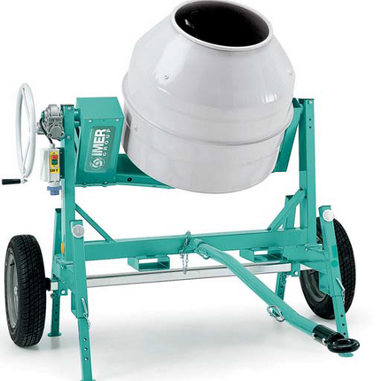 Bétonniére Imer syntesi S250R, tractable, électrique