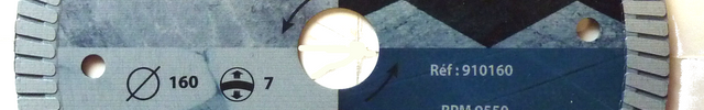 Leman diamond blade for plunge saw