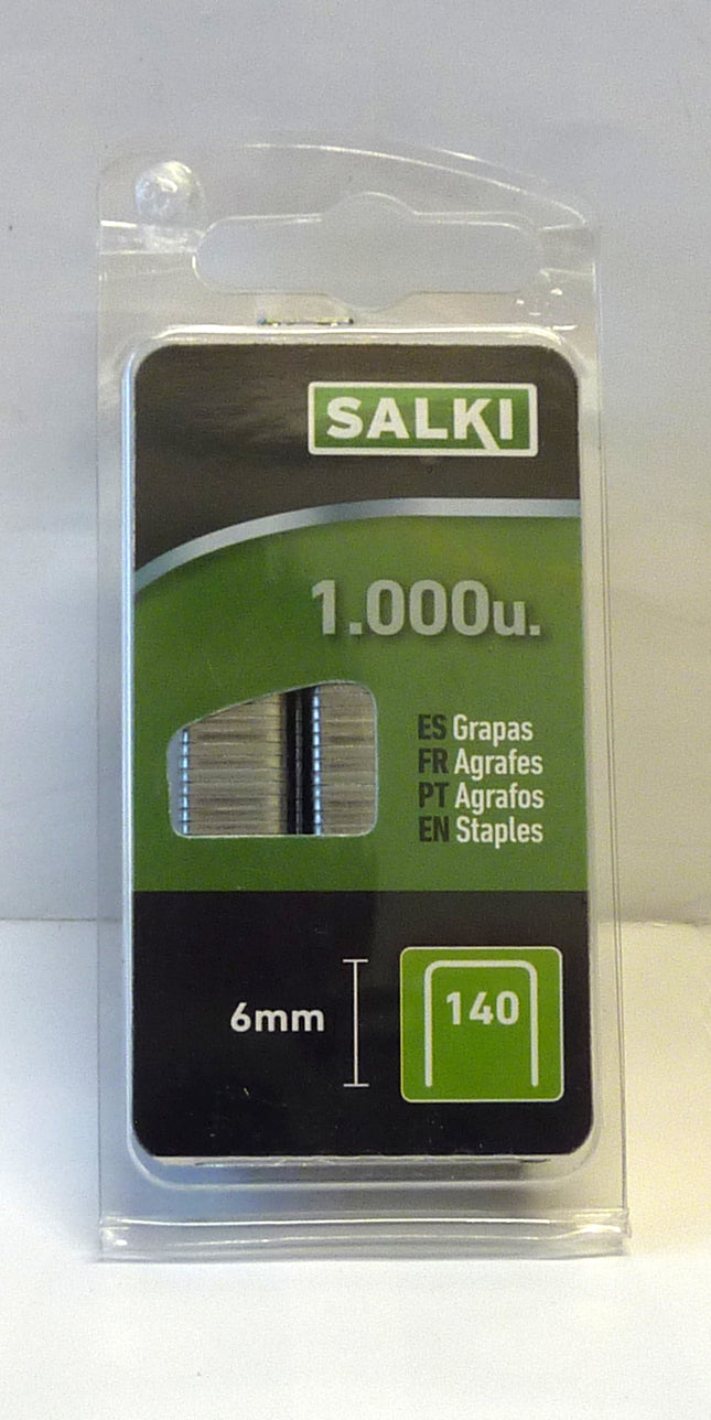 Agrafes 6 mm SALKI 140