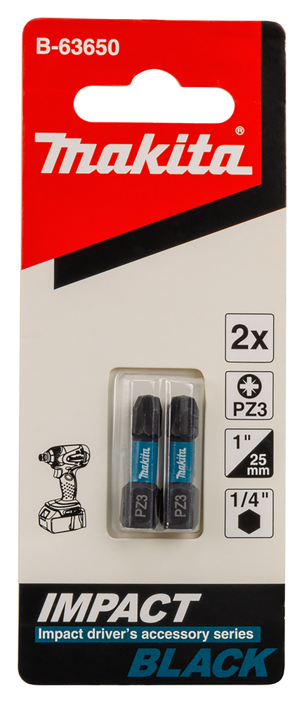 Embout de vissage Makita Pozidriv PZ3