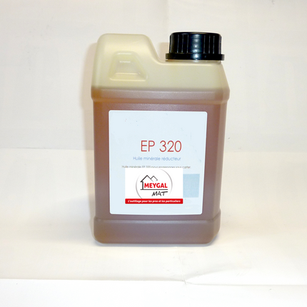 Huile spéciale réducteur EP 320 pour bétonnière Imer – Bidon 1 litre