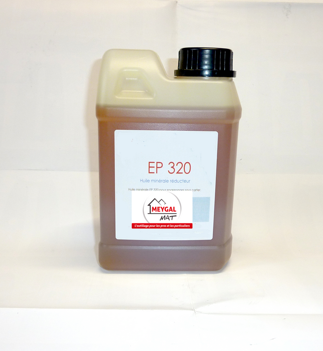 Huile spéciale réducteur EP 320 pour bétonnière Imer – Bidon 1 litre