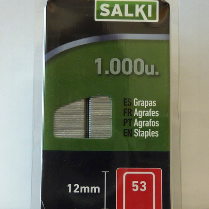 Agrafes 12 mm SALKI 53