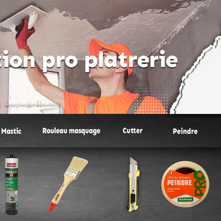 Kit d’outils plâtrier peintre